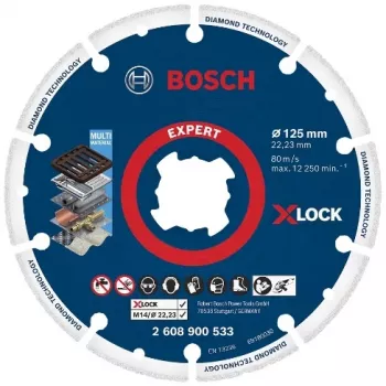 Bosch 2 608 900 533 leņķa slīpmašīnas piederums Griešanas disks