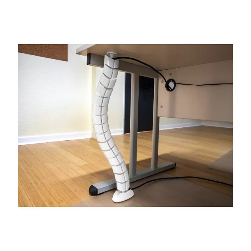 Kabeļu kanāls DeLOCK 740 x 75 mm augstuma regulējams balts