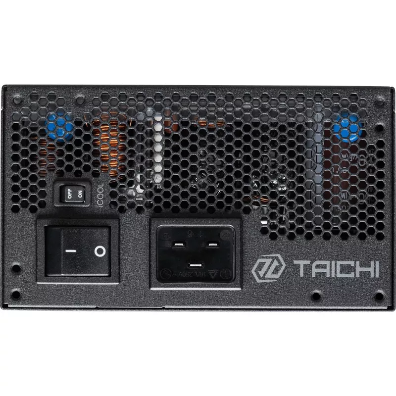 Barošanas bloks ASROCK Taichi TC-1300T 1300 W 20+4 pin ATX 80 PLUS Titanium, melns, 135 mm ventilators