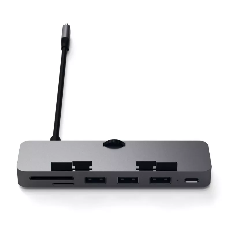 Satechi ST-TCIMHM klēpjdatora dokstacija/portu replikators USB 3.2 Gen 1 (3.1 Gen 1) Type-C pelēks