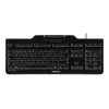 CHERRY KC 1000 SC tastatūra USB QWERTZ Šveices Melna