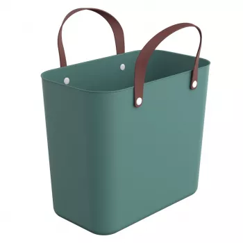Bag rotho Albula zaļa 25 L recycled plastic, 340×235×400 mm, max load 40 kg