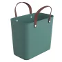 Bag rotho Albula zaļa 25 L recycled plastic, 340×235×400 mm, max load 40 kg