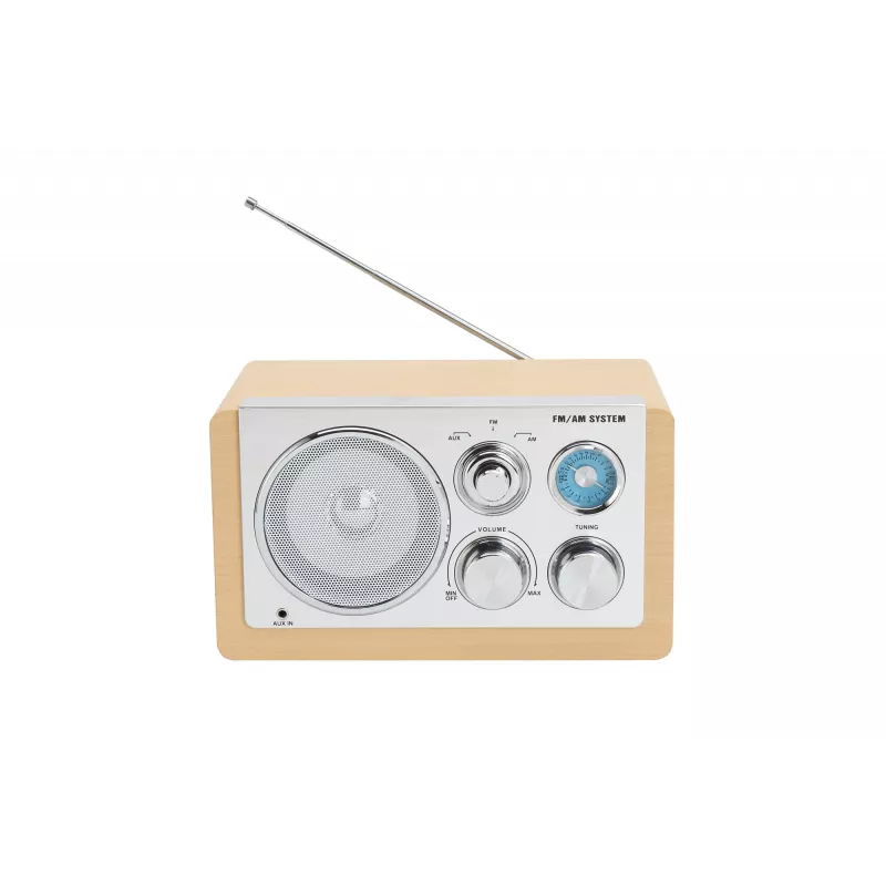 Denver TR-63LW radio Personīgais analogs Bambuss, Sudrabs
