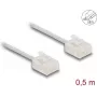 Tīkla kabelis DeLOCK RJ45 Cat.6 0,5 m pelēks