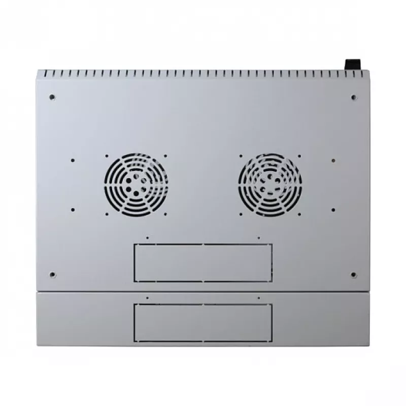 EFB-Elektronik 48,30 cm (19) pie sienas stiprināms korpuss 6U, pagriežams, 2-daļīgs, RAL7035, dziļums 500 mm