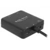 Audio pārveidotājs DeLOCK 62784 Melns