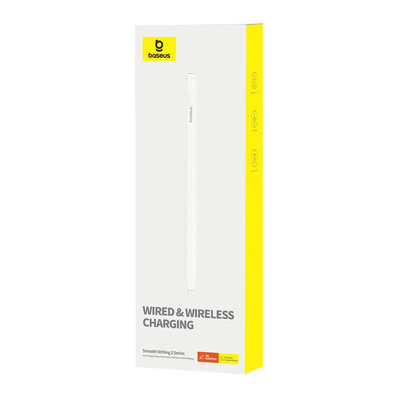 Stylus Baseus Smooth Writing Series P80015804213-00 — aktīvā irbulis ar bezvadu un vadu uzlādi