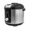 Rīsu vārāmais GASTROBACK Rice Control Low Carb & Steam, 3 L, 450 W, melns/nerūsējošais tērauds