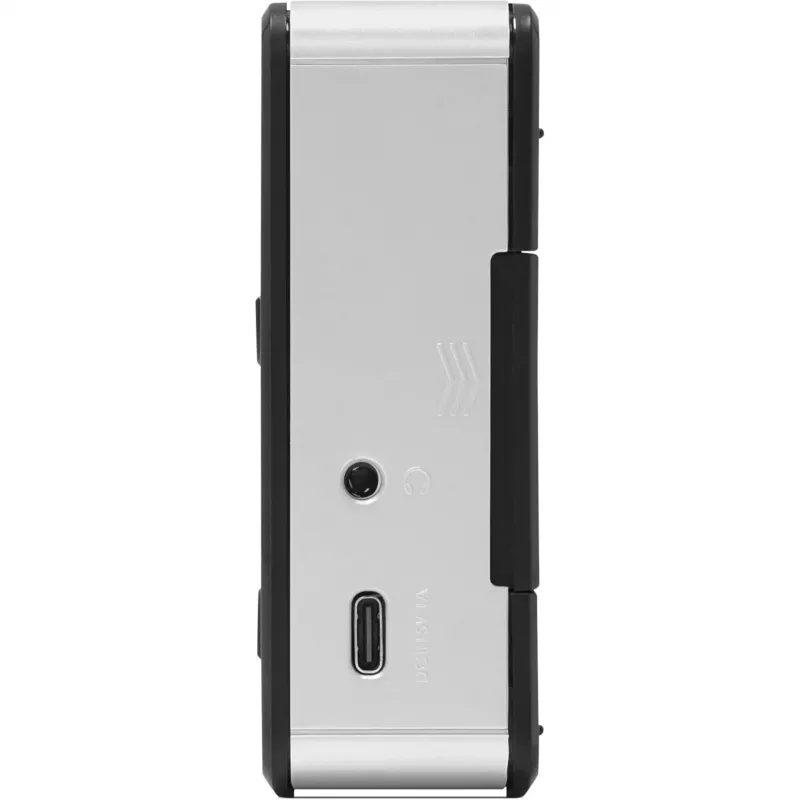 Portatīvais radio TECHNISAT DIGITRADIO 1 A — DAB+/FM, OLED displejs, USB-C, 3,5 mm austiņu izeja, 1 W, melns/sudrabains