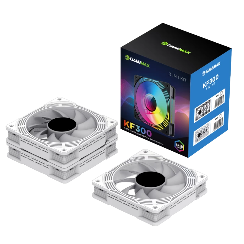Gamemax | KF300 BK | Balts