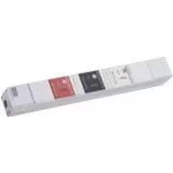Bachmann Inline PDU Basic - pārsprieguma aizsardzība (plaukta - montējama plauktā) - maiņstrāva 400 V - 3 fāzes - 1U - 1,0 m vads (800.2546)