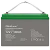 Qoltec 53038 AGM akumulators | 12V | 100Ah | maks. 1200A