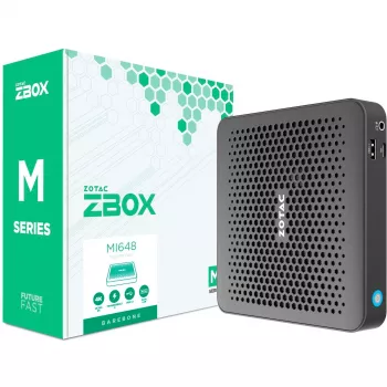 Zotac ZBOX edge MI648 0,64L izmēra dators melns i5-1340P 1,9 GHz
