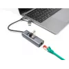 DeLOCK 64282 klēpjdatora dokstacija un portu replikators Vadu USB 3.2 Gen 1 (3.1 Gen 1) Type-C Pelēks (64282)
