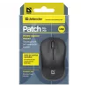 Vadu optiskā pele DEFENDER PATCH MS-759 USB Type-A, abpusēja, 1000 DPI, melna
