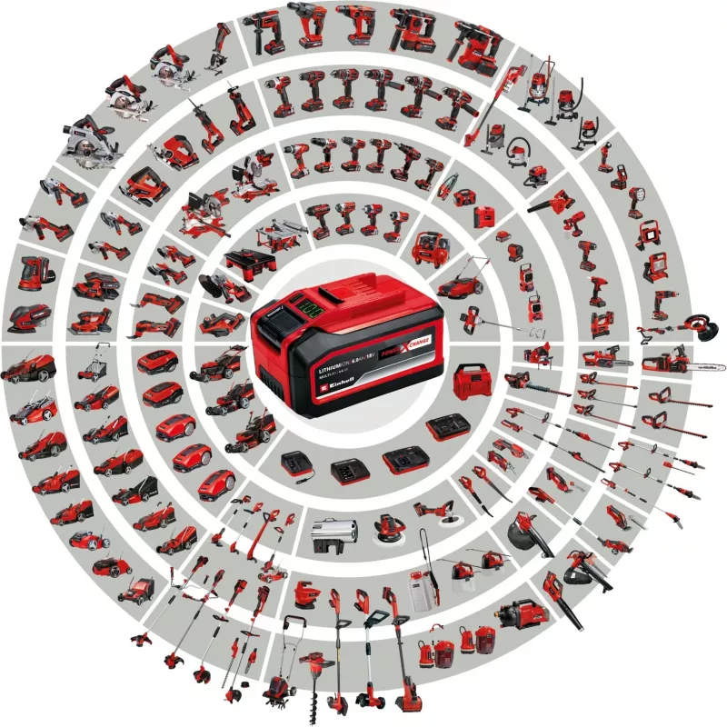 Einhell TE-CD 18 Li E-Solo 1,14 kg Melns, Sarkans
