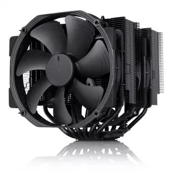 Noctua NH-D15 Chromax Pure Melns CPU dzesētājs ar diviem 140 mm ventilatoriem