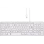 Perixx PERIBOARD-213 DE W USB klaviatūra vācu, QWERTZ balta (11960)