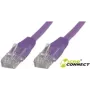 Microconnect UTP Cat6, 7.5m tīkla kabelis violets U/UTP (UTP)