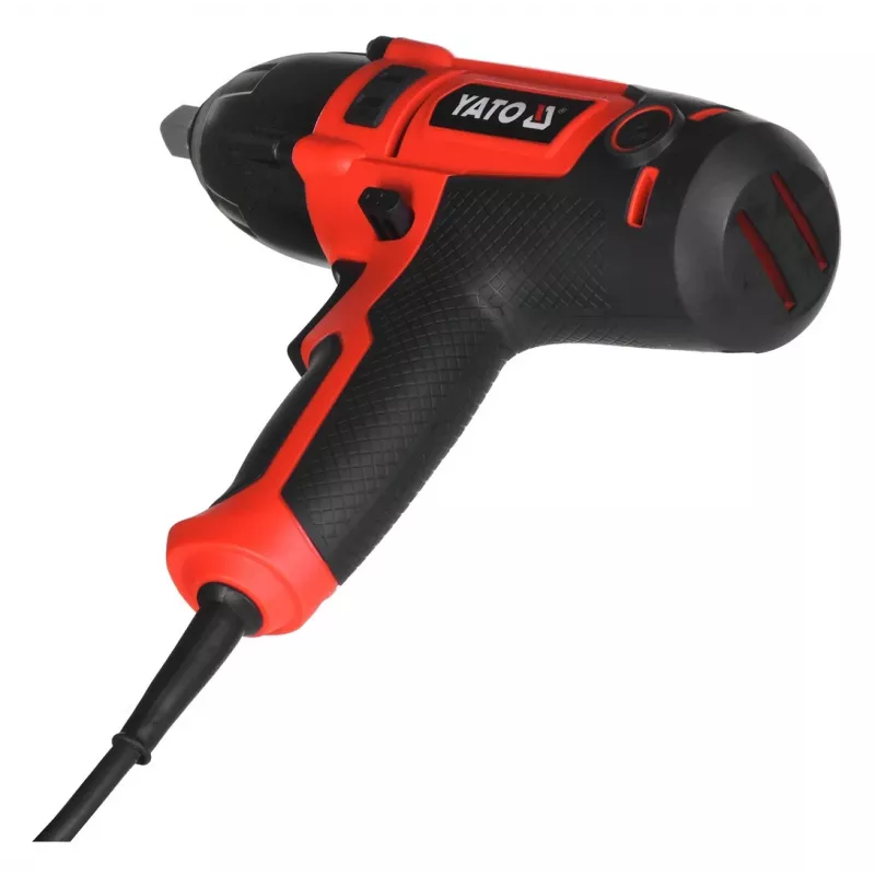 Yato YT-82020 triecienuzgriežņatslēga 1/4 inch 3300 RPM 450 N⋅m melna, sarkana 450 W