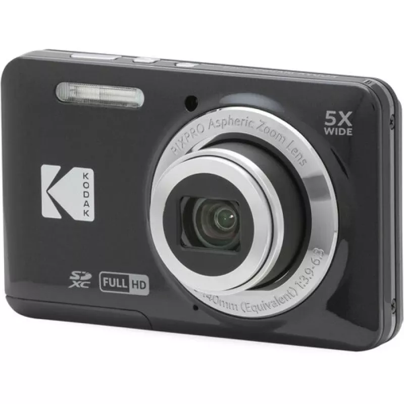 Kodak PIXPRO FZ55 1/2,3 kompaktkamera 16 MP CMOS 4608 x 3456 pikseļi melna (FZ55BK)