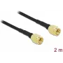 Antenas kabelis DeLOCK SMA spraudnis uz SMA spraudni LMR/CFD100 2 m
