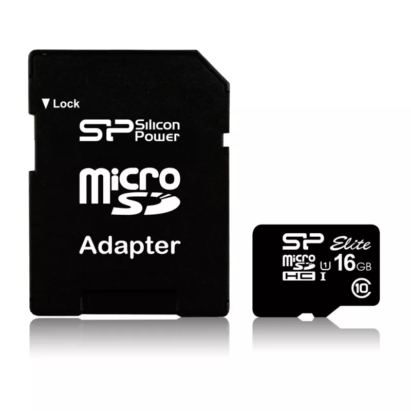 Silicon Power Elite atmiņas karte 16 GB MicroSDHC Class 10 UHS-I