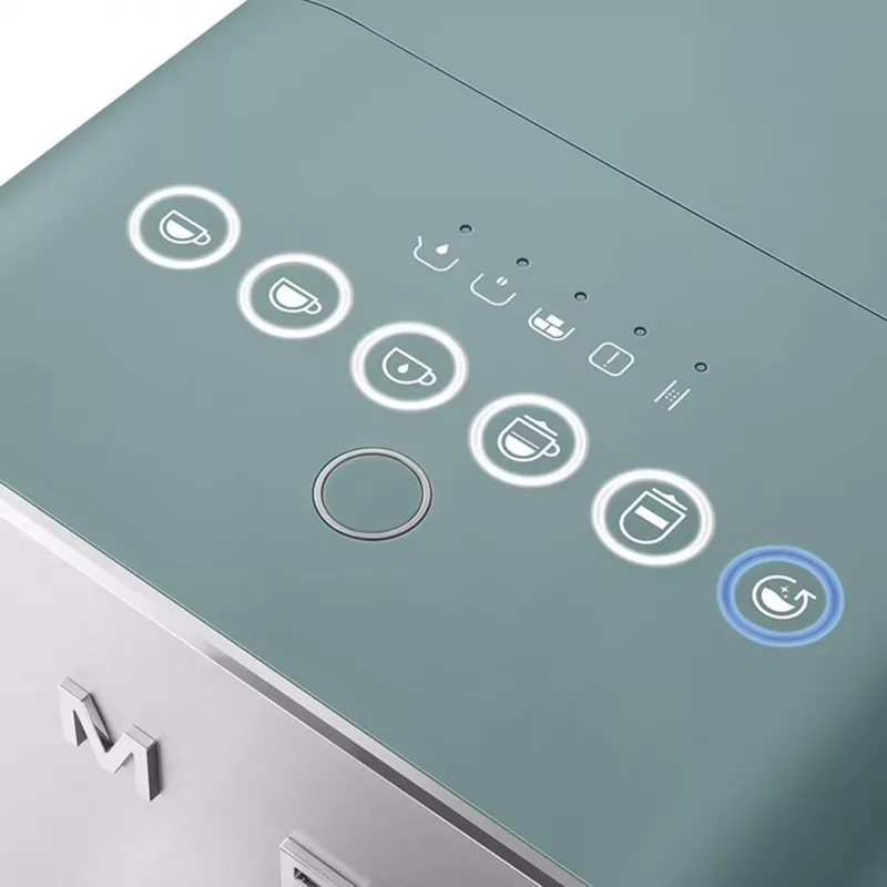 Smeg Collection Espresso kafijas automāts BCC13EGMEU smaragdzaļš
