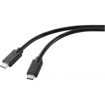 Renkforce RF-5251918 USB kabelis, melns
