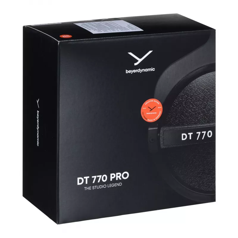 Beyerdynamic DT 770 PRO austiņas, vadu, galvas saite, melnas