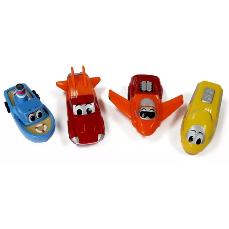 Transportlīdzekļu komplekts Popular Playthings Mix or Match Junior 1 Daudzkrāsains