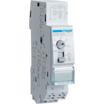 Hager EMS005 - 230 V - 16 A - S-tipa - 1 modulis(-ļi) - IP20 - -10 - 55 °C