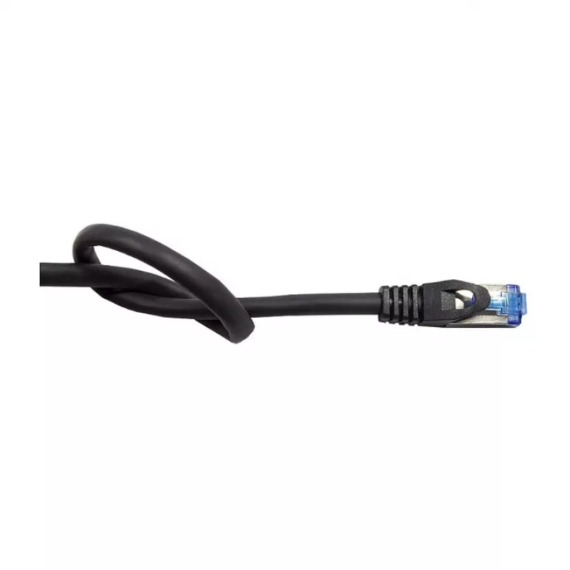Good Connections Cat.6A komutācijas kabelis SmartFLEX HF melns 15m