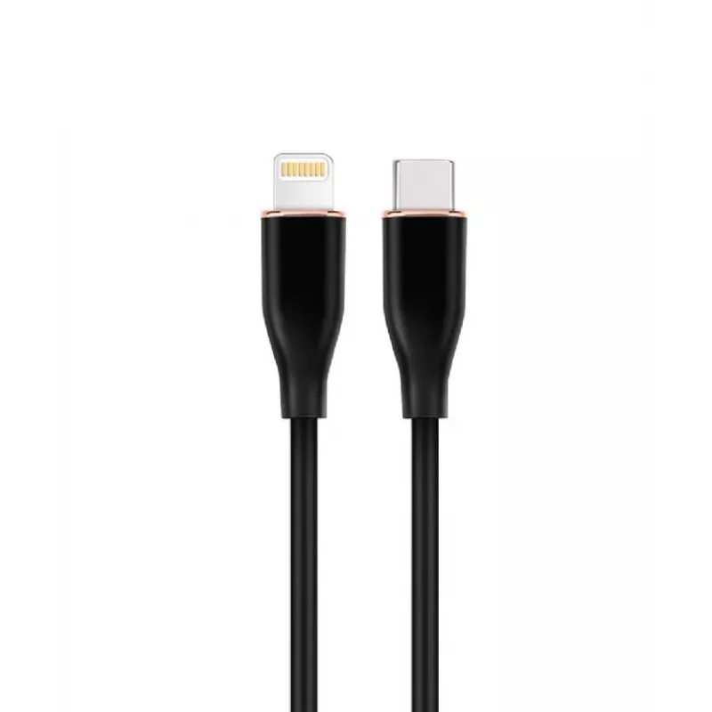 Lightning kabelis GEMBIRD CC-USB2S-CM8PM-1.5M-BK, 1,5 m