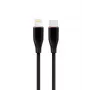 Lightning kabelis GEMBIRD CC-USB2S-CM8PM-1.5M-BK, 1,5 m