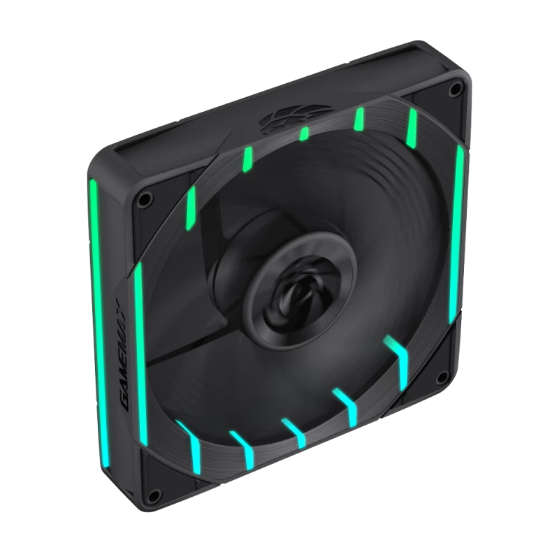 GAMEMAX TORNADO T14 ARGB-R 140mm korpusa ventilators - melns