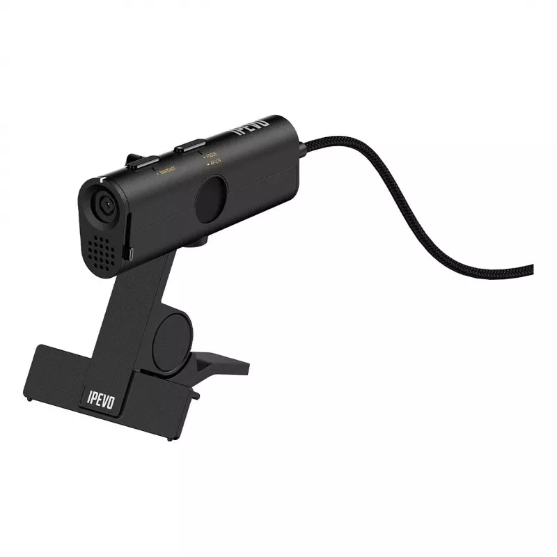 Dokumentu kamera IPEVO CDVU-16IP Melna — 13 MP sensors, USB 2.0, līdz 3840×2880 video