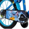 Bērnu velosipēds HUFFY Disney Stitch 16 collas ar mācību riteņiem, kājas bremze