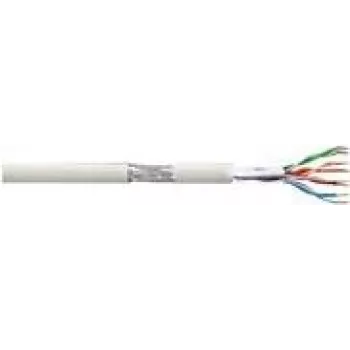LogiLink EconLine - Bulk Cable - 100 m - SFTP, PiMF - CAT 6 - robust - Pelēks