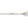 LogiLink EconLine - Bulk Cable - 100 m - SFTP, PiMF - CAT 6 - robust - Pelēks