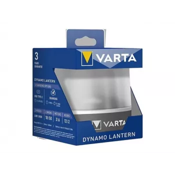 Ar roku uzvelkama uzlādējama dinamogaismeklis Varta 17670 101 111 - pārnēsājama avārijas gaisma