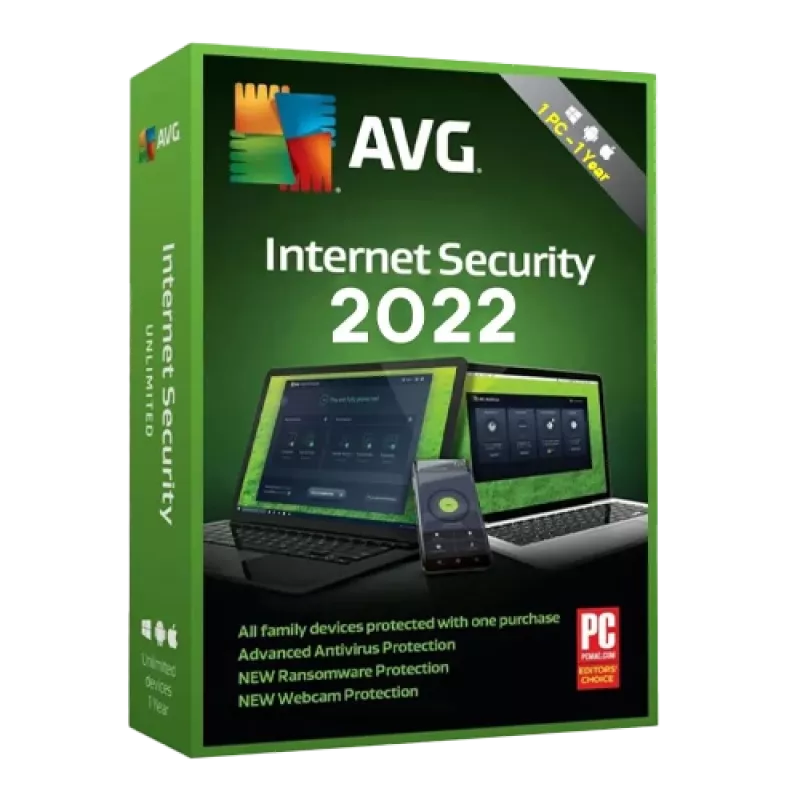 AVG Internet Security | 1 dators | 1 gads (tikai Windows)