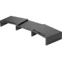 SpeaKa Professional SP-9472624 monitora pacēlājs 2 monitoriem līdz 32 inch, 20 kg, melns (SP-9472624)