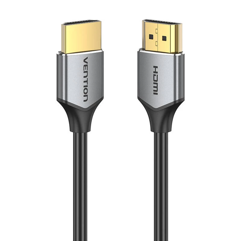 Īpaši plāns HDMI HD kabelis Vention ALEHF 1m 4K 60Hz (pelēks)