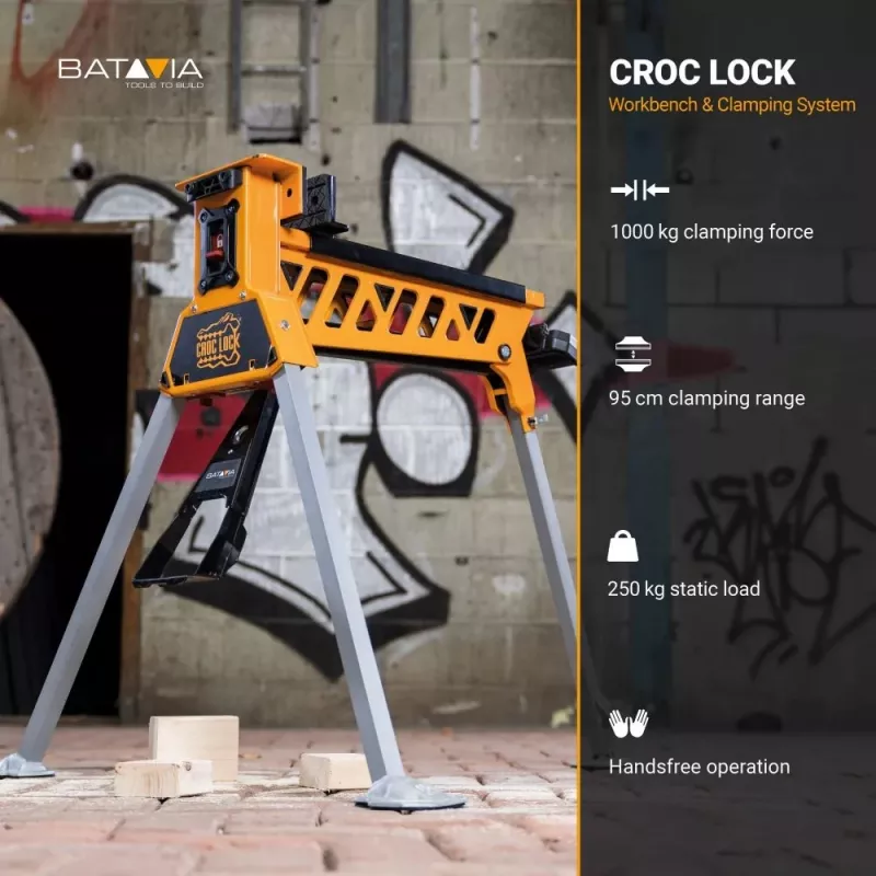 Batavia B.V. | Croc Lock Workbench and Clamping Station