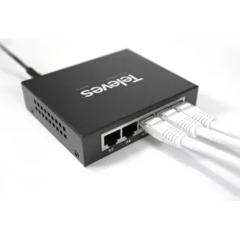 Nepārvaldīts Ethernet slēdzis Televes SWUM-1000-5 — 5x 10/100/1000 Mbps porti