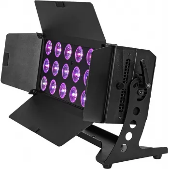 LED par gaisma EUROLITE CLS-18 QCL RGB/WW 18×7W – skatuves/par lampa ar RGB un silti balto