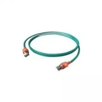 Easylan CS1OAADAD0030 RJ45 tīkla kabelis, komutācijas kabelis CAT 6a S/FTP 3 m pelēks ar LED 1 gab.