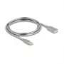 USB kabelis DeLOCK 81258 sudrabains